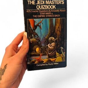 The Jedi Master's Quizbook Vintage Star Wars Paperback Book